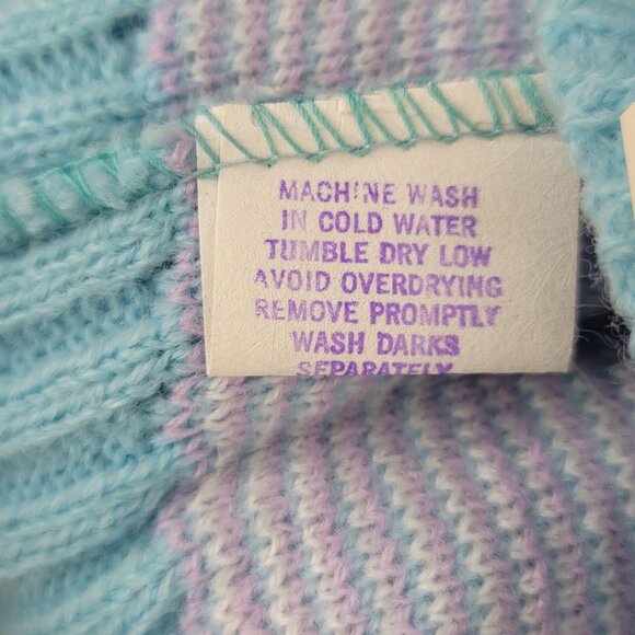 Wrangler 80s Knit Sweater Vest XL Argyle Diamond Pattern Retro Pullover New - Picture 7 of 11